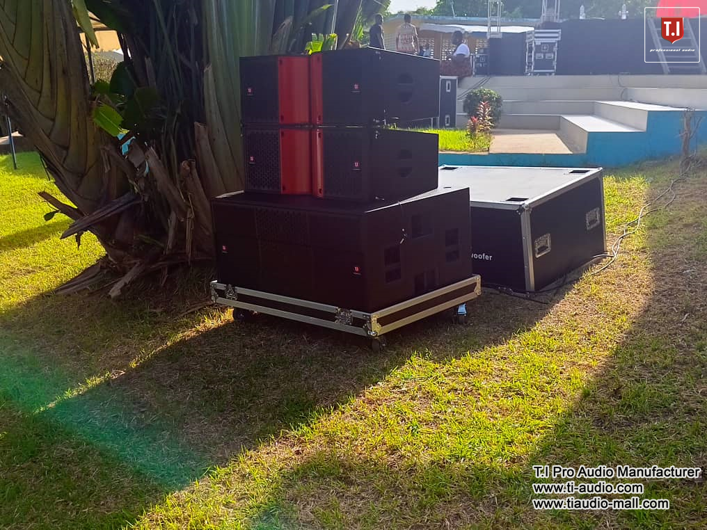 Pro-2123 dual 12 inch line array in events Pro-2123 dual 12 inch line array in events
