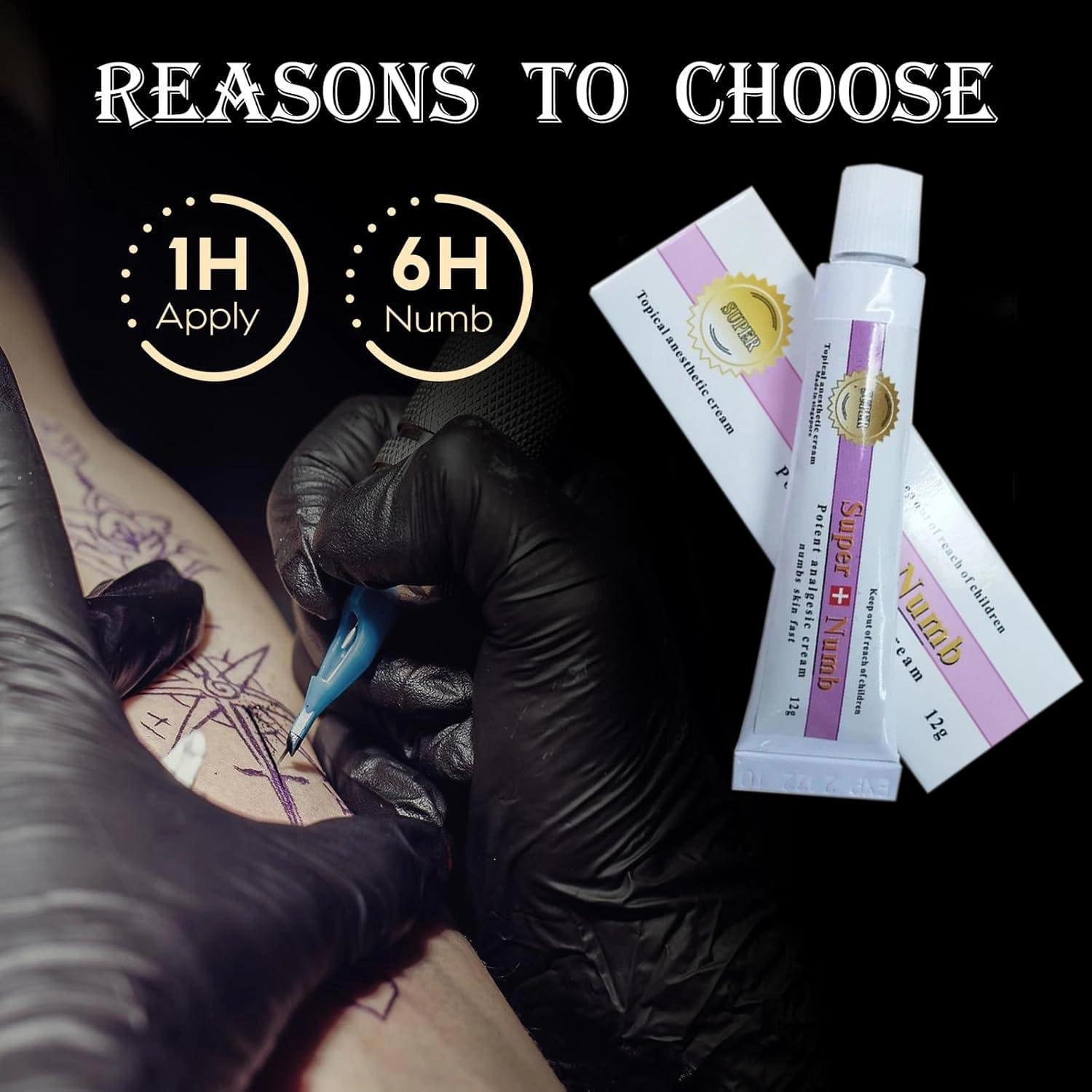 speed numb tattoo cream